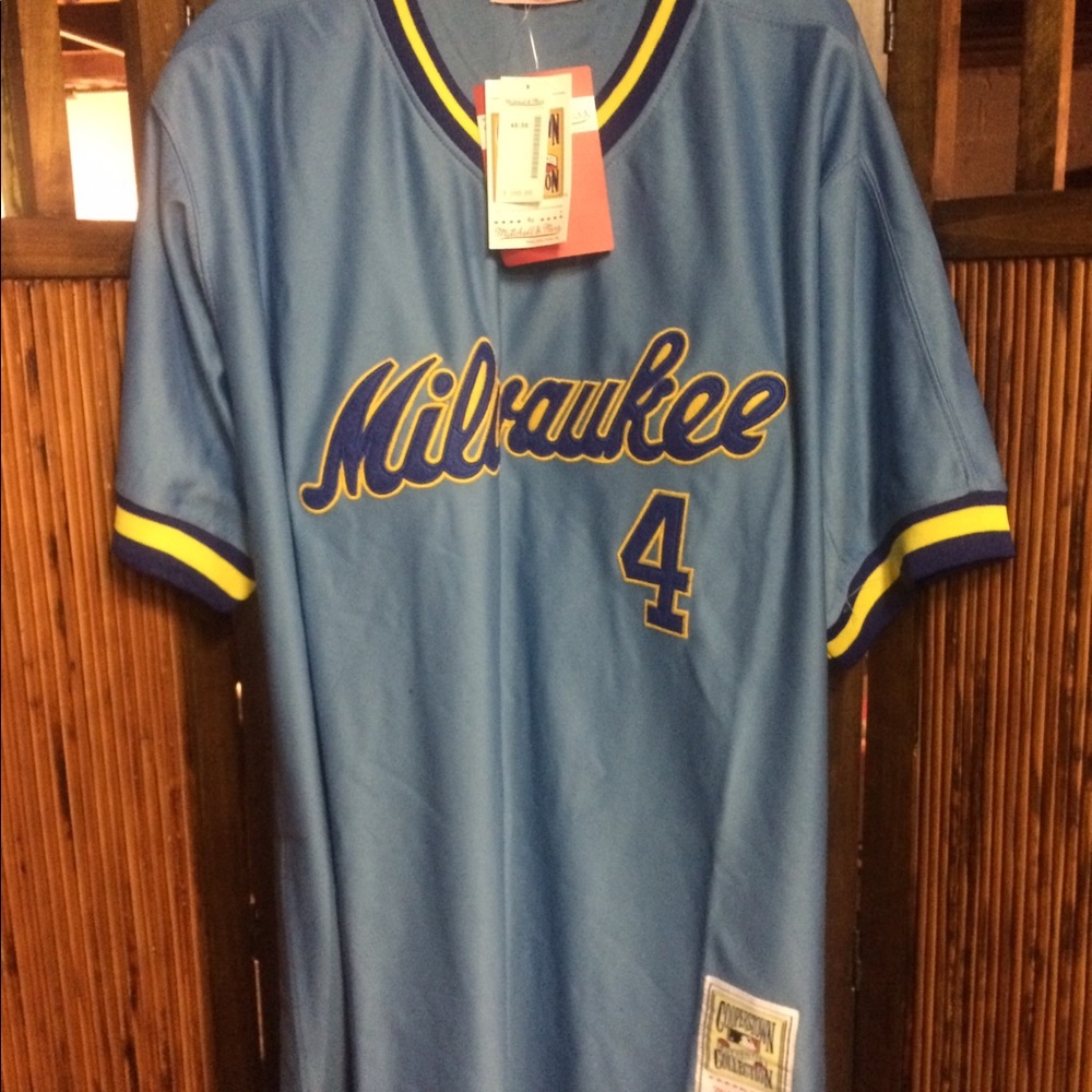 COPY - Mitchell & Ness Brewers Jersey Paul Molito…